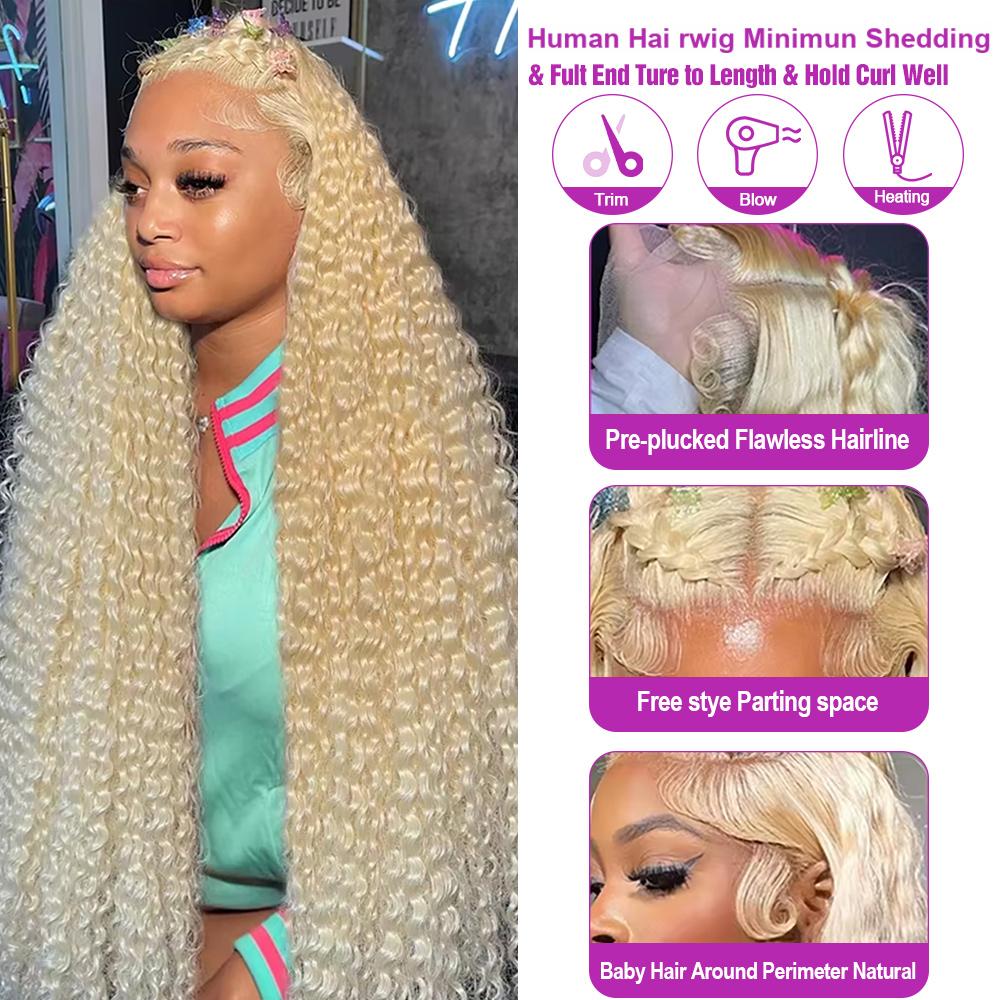 30 40 İnç Derin Dalga 13x6 HD  - Water Wave Bulk Human Hair For Braiding incelemesi ve fiyatı