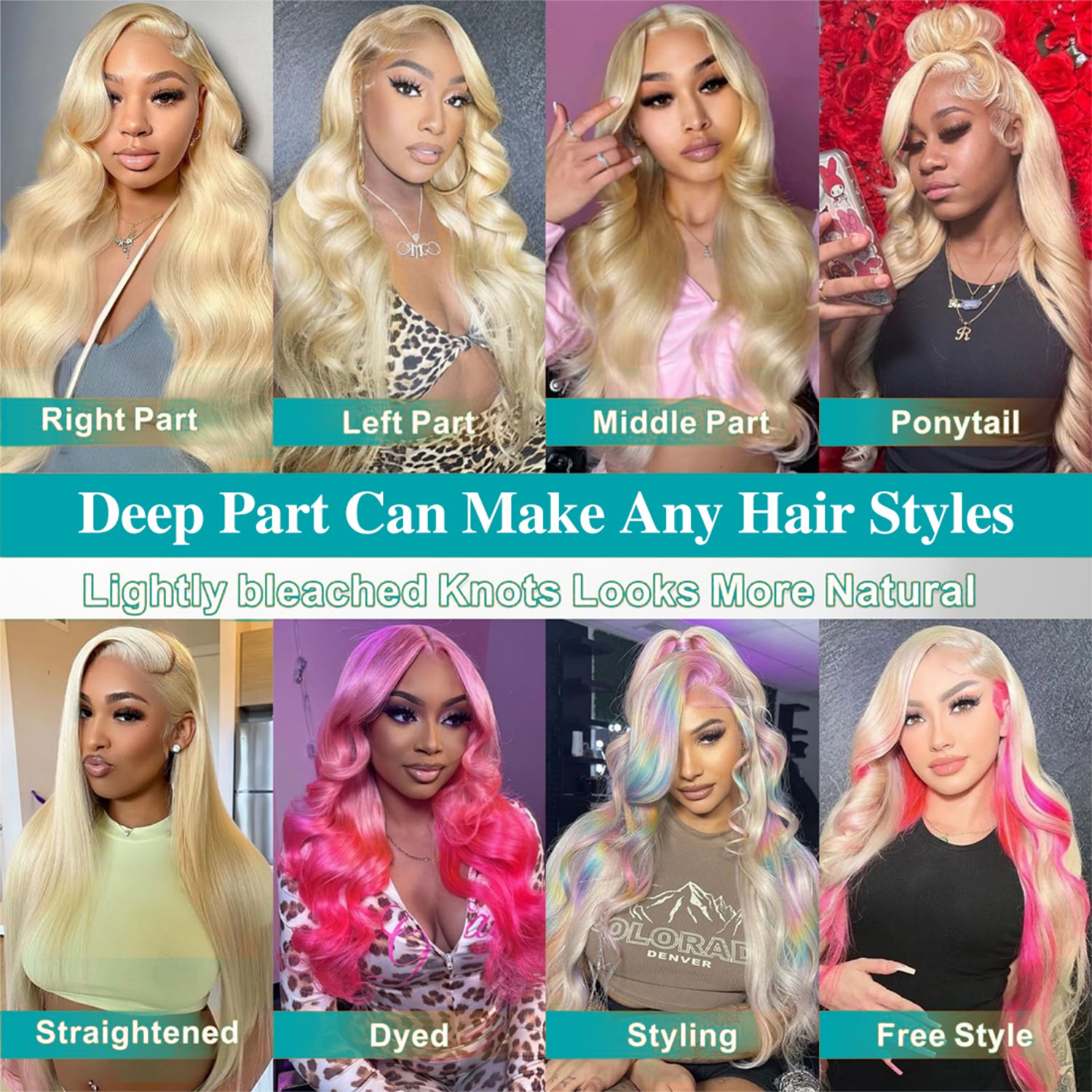 613 Vücut Dalgalı İnsan Saçı P - 613 Blonde Body Wave Lace Front Wig incelemesi ve fiyatı
