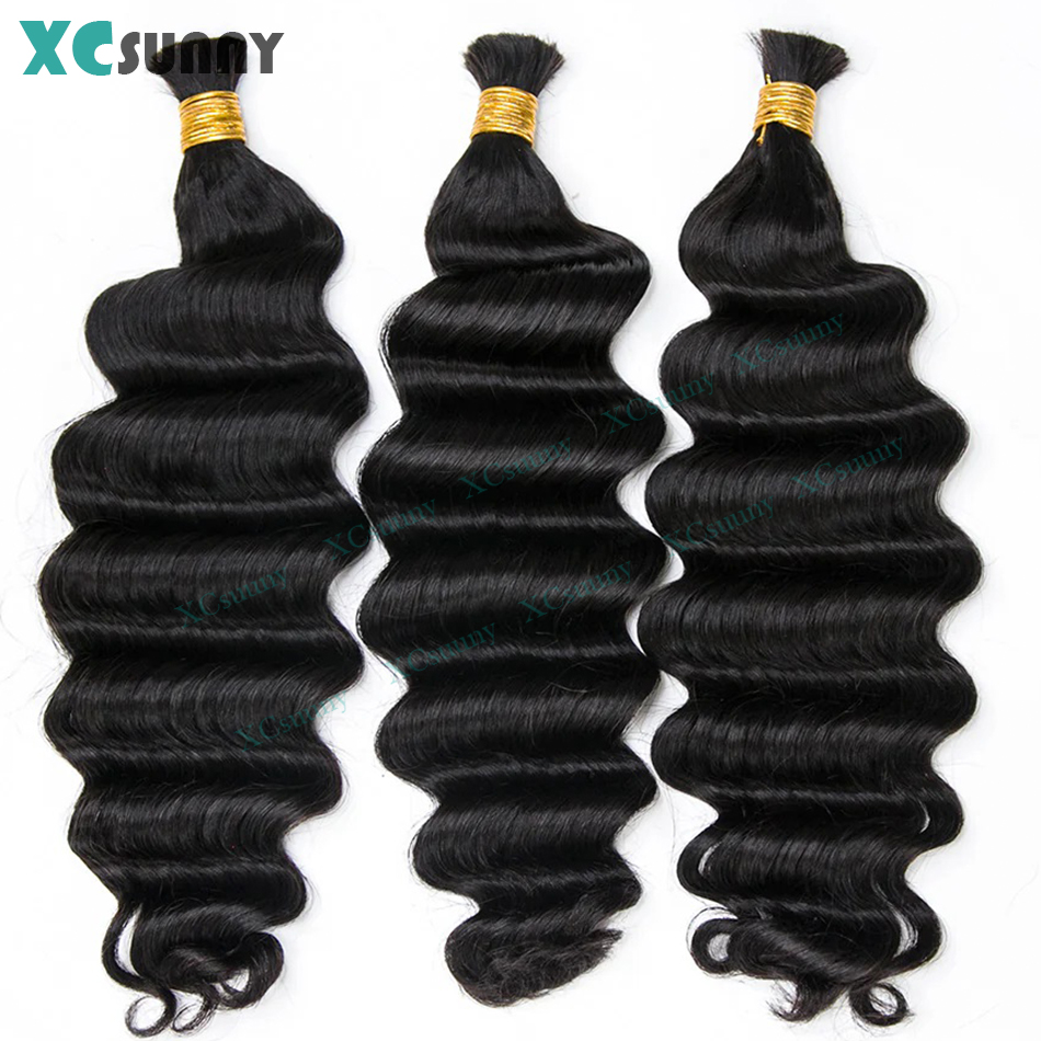 Toplu İnsan Saç Örgü Derin Dal - Water Wave Bulk Human Hair For Braiding incelemesi ve fiyatı