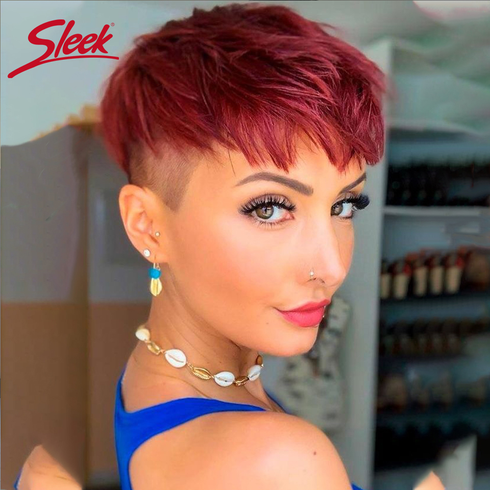 Şık kısa peri kesim Bob dantel - Short Pixie Cut Wig Human Hair Cheap incelemesi ve fiyatı