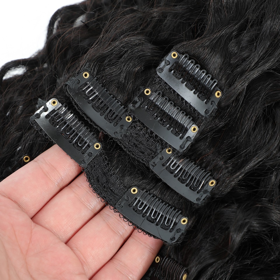 Su Dalgası Klipsli Saç Ekleri  - Seamless Clip In Hair Extensions Human Hair incelemesi ve fiyatı